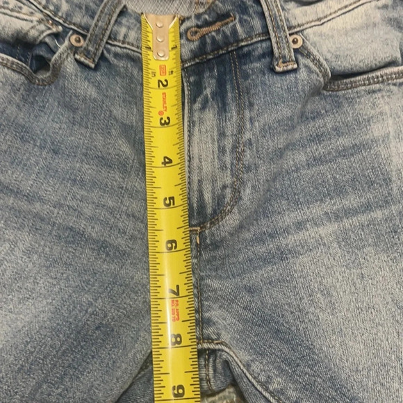 Lucky  Jeans blue denim sweet crop size 4/27 cropped - Picture 11 of 16